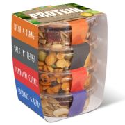 Promotional Eco Pot Protein Snack Stacks for Events