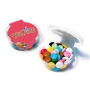 Promotional Chocolate Beanies in an Eco-friendly Pot with a Printed Label from Total Merchandise