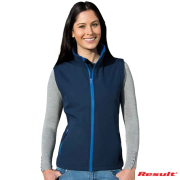 Promotional Result Core Ladies 2 Layer Softshell Bodywarmers for Uniform