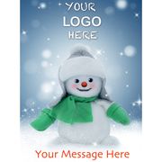 Cartoon Snowman Design Promotional Advent Calendars from Total Merchandise