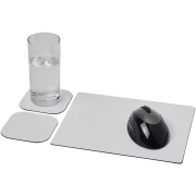Custom Printed Brite Mat Mouse Mat and Coasters Set with your Logo from Total Merchandise