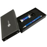 Blue Branded Pen And Torch Gift Sets