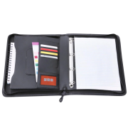 A4 Bourton Zipped Ring Binders