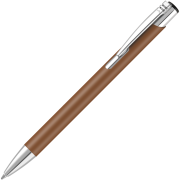 Custom Printed Mood® Soft Feel Metal Ballpens in Brown from Total Merchandise