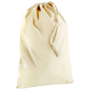UK Printed Large Cotton Stuff Bag in Natural from Total Merchandise