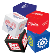 Custom Printed Small Stress Cubes in all available colours with your logo from Total Merchandise