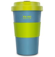 BamBroo Travel Mug in Teal & Greenery
