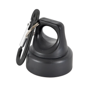 Carabiner Clip and Screw Top Lid for Lowick Drinks Bottles by Total Merchandise