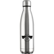Printed Mood Stainless Steel Metal Bottles in silver stainless steel by Total Merchandise