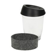 Corporate Branded Cristallo Glass Coffee Cups with your Logo