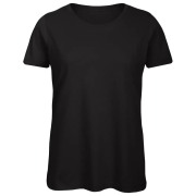 B & C Inspire Ladies’ Organic Branded T-Shirts in Black