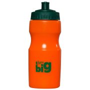 Custom printed branded Gym Bottles in Neon Orange