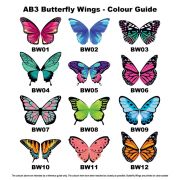 Promotional Butterfly Message Bugs Wing Colour Guide