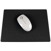 Recycled E Leather Mouse Mat in Black