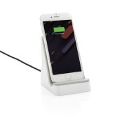 Branded phone stand with wireless charger