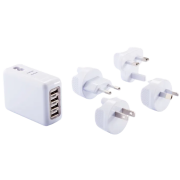 Custom branded travel plug for all travel related businesses