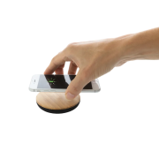 Eco-friendly bamboo wireless phone charger