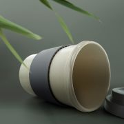 Reusable Coffee Cups Made From Bamboo Fibres, Resin & Cornstarch