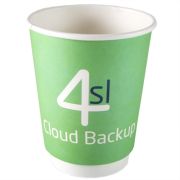 Corporate printed paper cups for shop merchandise