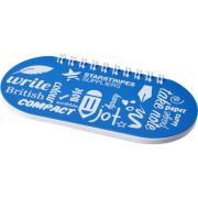Promotional Capsule Notebook in blue/white from Total Merchandise