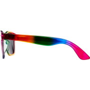 Custom printed rainbow sunglasses from Total Merchandise