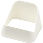 Branded Horizontal Phone Stand in white from Total Merchandise