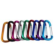Colour Options for the Carabiner on 'Carabiner with Strap' Keyrings from Total Merchandise