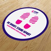 Keep Your Distance Anti-Slip Floor Stickers from Total Merchandise