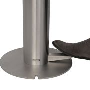 Touch-Free Stainless Steel Pedal Hand Sanitiser Station from Total Merchandise