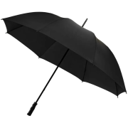 Promotional Budget Storm Plus Golf Umbrella in Black from Total Merchandise