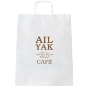 Large Twisted Paper Handle Carrier Bag