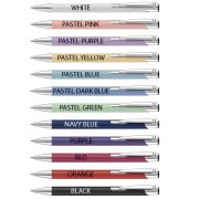 Custom Branded Mood Soft Feel Ballpens from the Total Merchandise Mood Collection