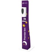 Freestanding Hand Sanitiser Stations Printed with Your Logo from Total Merchandise
