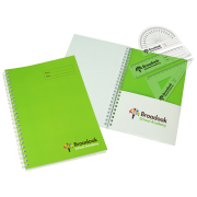 Custom Printed A5 Notebook School Set from Total Merchandise