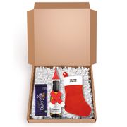 Custom Printed Mailable Christmas Hamper Boxes with your Company logo from Total Merchandise