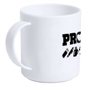 Branded Antibacterial Mugs in White wth your Company Logo Printed on it by Total Merchandise