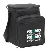 Printed Breezy Picnic Cooler Bag with your logo on front pocket by Total Merchandise