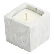 Small Concrete Vegan Candle Pot