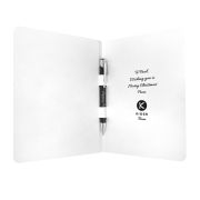 Printed Mood Pen Greeting Cards opened with printed holiday greetings by Total Merchandise