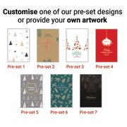 Presets for Mood Pen Greeting Cards with 7 options or your own design by Total Merchandise