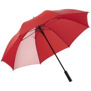 Branded Glow In The Dark Umbrellas in bottom view of Red colour by Total Merchandise