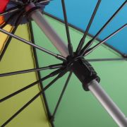 Branded Rainbow Golf Umbrellas printed with your logo by Total Merchandise