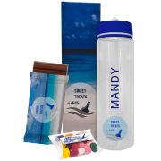 Promotional AquaMax Hydrate Water Bottle Gift Set printed with your logo by Total Merchandise
