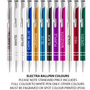Choice of Colours for Electra Pen in Electra-Vienna Mug Gift Sets by Total Merchandise