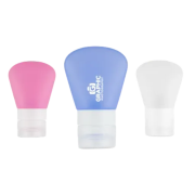 Promotional Squeezy Silicone Hand Sanitiser in 3 frosted colours with your logo by Total Merchandise