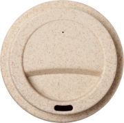 Lid for reusable PP & Wheat Straw Coffee Cups from the top by Total Merchandise