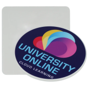 Swatch image for square shaped Deluxe Coasters in 8 colours with printed logo by Total Merchandise