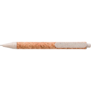 Pen for Cork & Linen Notebook and Pen Sets in Brown/White with cork barrel by Total Merchandise