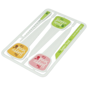 Promotional Plant Marker Kit in white with custom printed logo by Total Merchandise