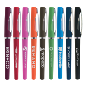 Custom Branded Presley Gel Softy Pens printed with your logo in spot colour from Total Merchandise